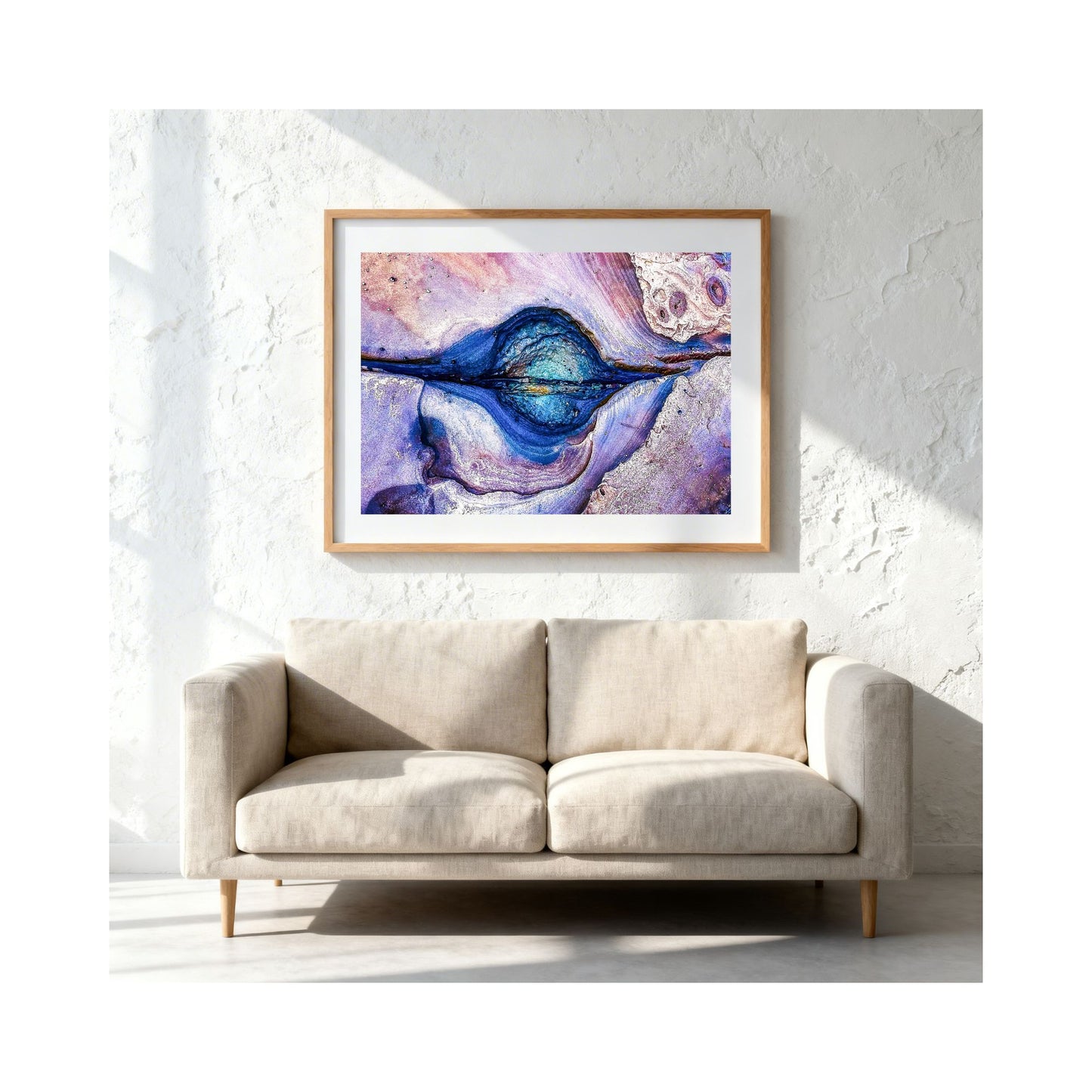 Rock Pool — Abstract Coastal Fine Art Print