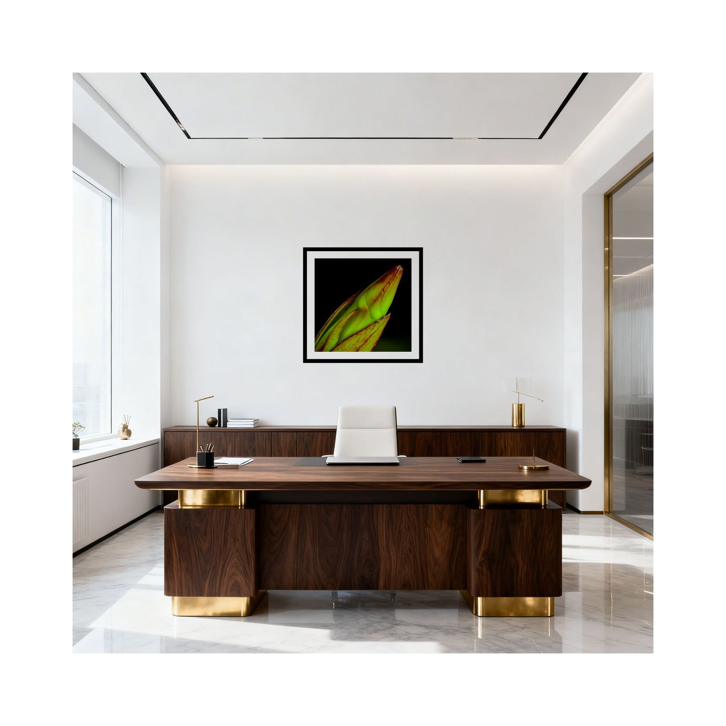 Hey Bud — Contemporary Botanical Fine Art Print