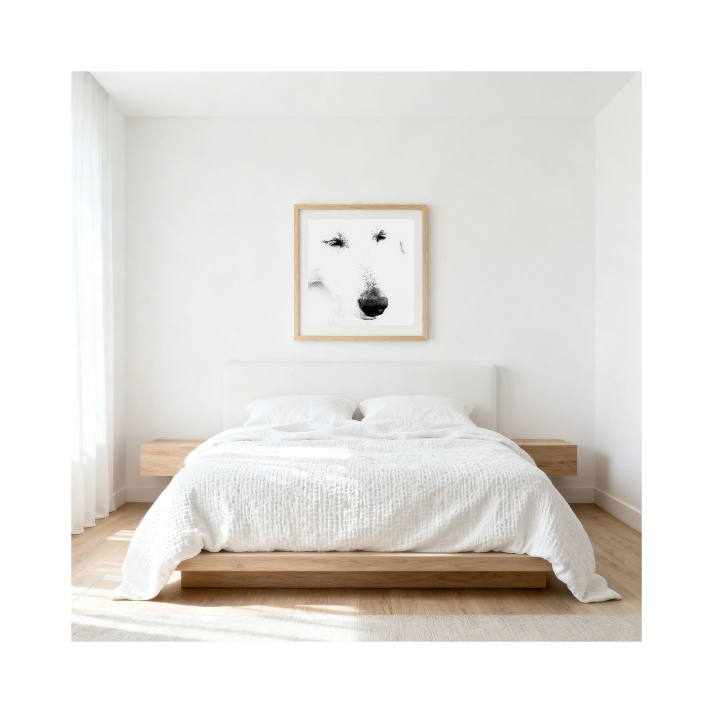 Mystery The Guardian — Fine Art Portrait of a Maremma