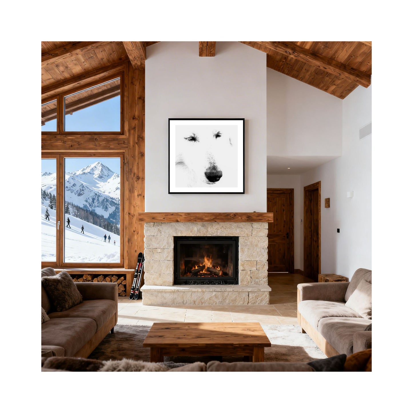 Mystery The Guardian — Fine Art Portrait of a Maremma