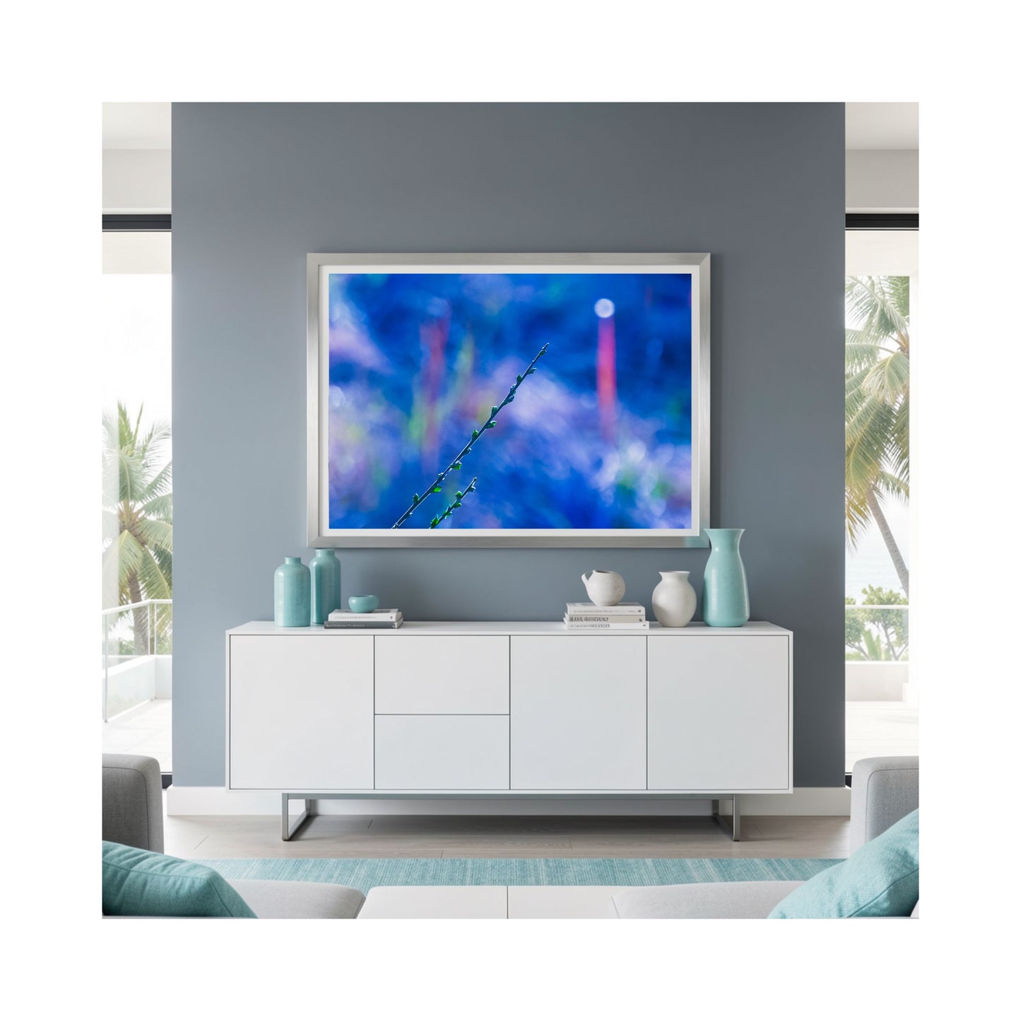 Towards The Light – Abstract Botanical Fine Art Print