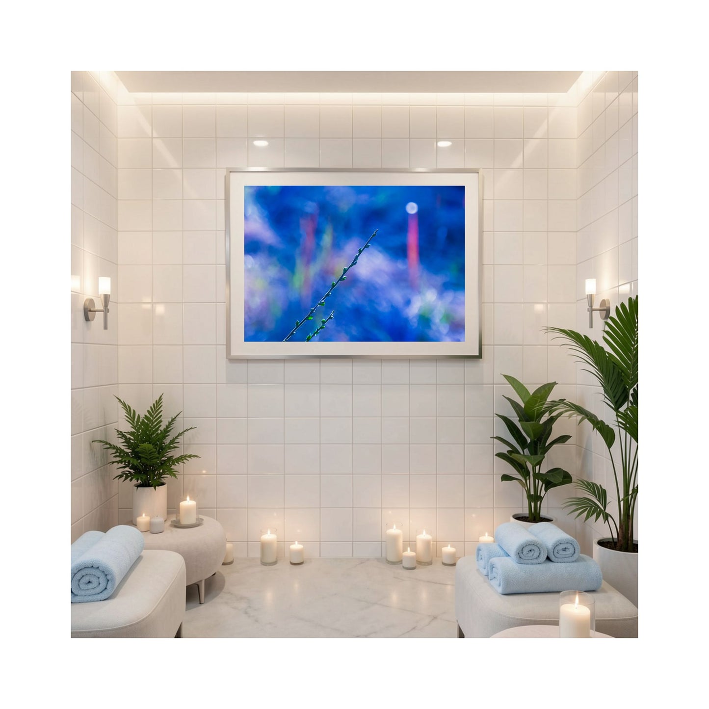 Towards The Light – Abstract Botanical Fine Art Print